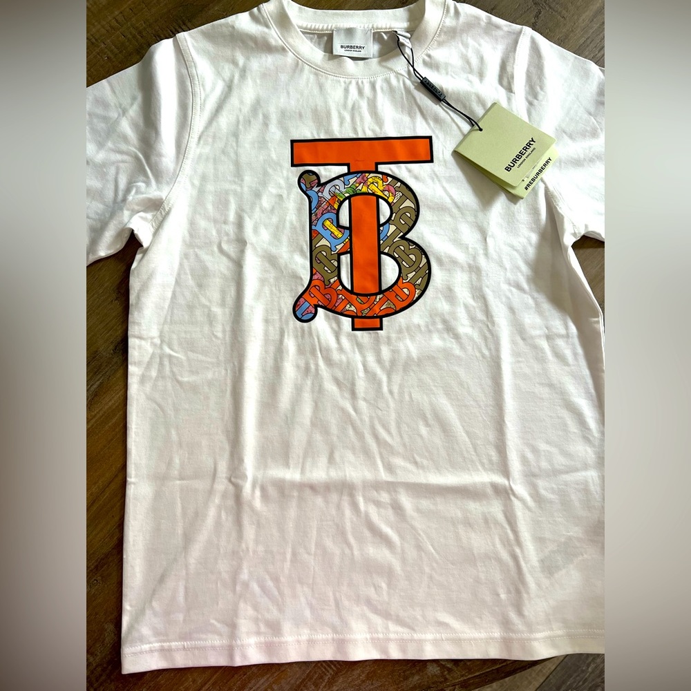Big kids Burberry Tshirt, size 12Y